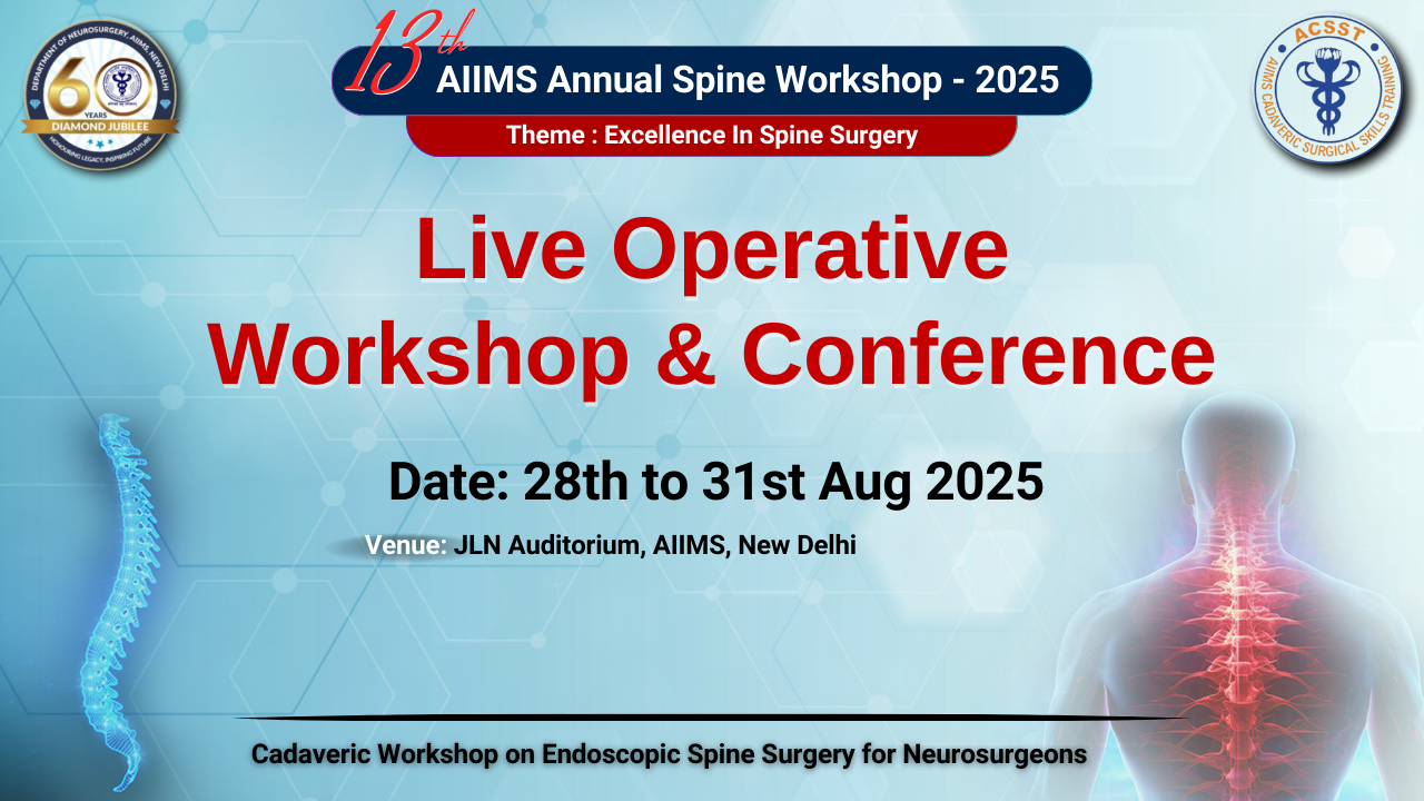 CADAVERIC WORKSHOP 31st Aug 2025